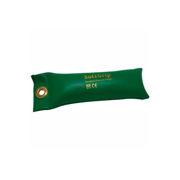 CanDo SoftGrip Hand Weight, 2 lb., Green